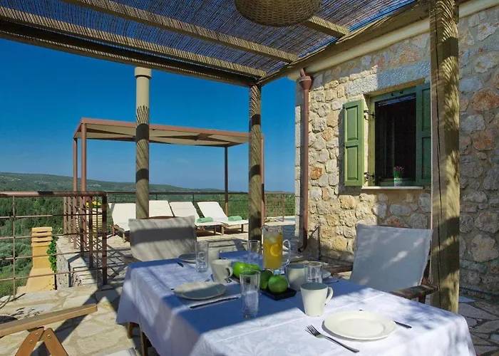 ヴィラ Asplathia Lefkada Spanokhórion